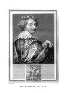 Sir Anthony Anton van Dyck, 1599-1641, vlámský malíř, 1825.