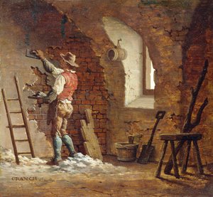 Štukatér, c.1807 (olej na panelu)