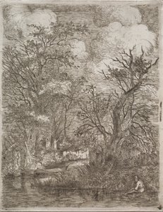 Back of the Mills, c. 1812-1813. od John Crome