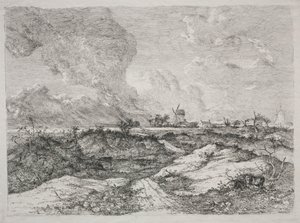 Mousehold Heath, c. 1810-13. od John Crome