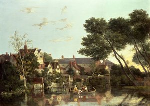 Řeka Norwich, odpoledne, kolem 1812-19