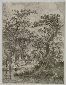 Riverscene, hospoda. od J. & W. Freemana, 1821 od John Crome