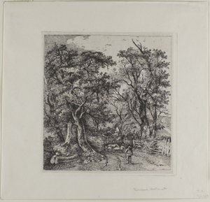 Silniční scéna, Heathersett od John Crome