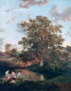 The Poringland Oak, c1818-1820 od John Crome