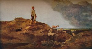 Pohled na Mousehold Heath, Near Norwich, c1812. od John Crome