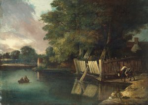 Watering Place, Heigham (olej na plátně)