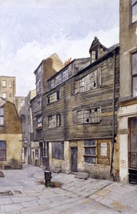Crown Court, Chancery Lane, Londýn, 1881 od John Crowther