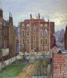 Dům na Austin Friars Street, City of London, 1881 od John Crowther