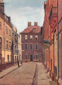 Judge Jeffreys House, Delahay Street, Westminster, Londýn, c1880 1926. od John Crowther