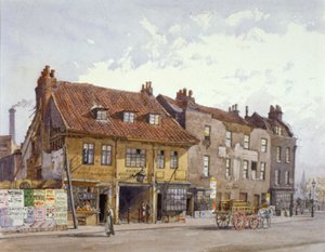 Lambeth Bridge Road, Lambeth, Londýn, c1874 od John Crowther