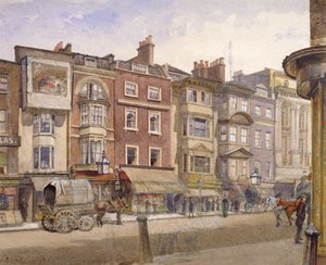 Nos 412-418 Strand, Westminster, Londýn, 1887