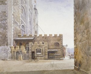 Ordnance Office ve spodní části Bílé věže, Tower of London, Stepney, Londýn, 1883 od John Crowther