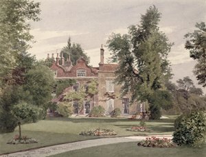Boční pohled na Raleigh House, Brixton Hill, Lambeth, 1887 od John Crowther