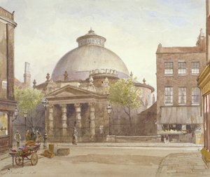 Spa Fields Chapel, Exmouth Street, Finsbury, Londýn, 1886 od John Crowther
