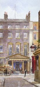 Pohled na New Royalty Theatre, Dean Street, Westminster, Londýn, 1882 od John Crowther