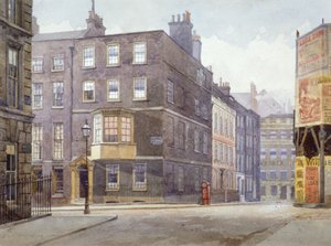 Pohled na křižovatku Howard Street a Norfolk Street, Londýn, 1880 od John Crowther