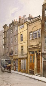 Pohled na sál farního úředníka, Silver Street, Londýn, 1888 od John Crowther