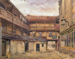 White Hart Inn, Southwark, 1879 od John Crowther