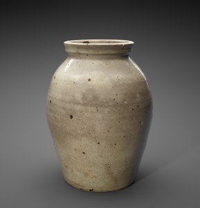 Jar, c. 1850-1883 (alkalická glazovaná keramika)