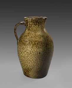 Džbán, c. 1850-1883 (alkalická glazovaná kamenina)