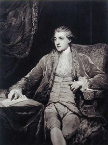 Portrét vévody z Leinsteru (1722-73) (litho)