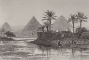 Pyramidy v Gizeh od John Douglas Woodward