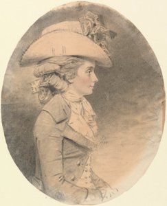 paní Ives z Cattonu od John Downman