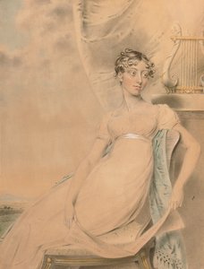 Portrét Anne Lucy Poulett, Lady Nugent od John Downman