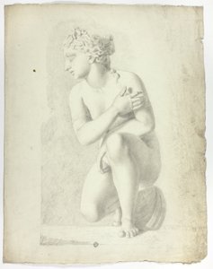 Socha Crouching Venuše od John Downman