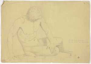 Socha Umírající Galie od John Downman