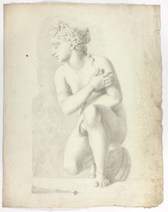 Socha Crouching Venuše