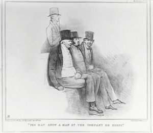 Muže možná poznáte podle společnosti, kterou má, 1833 od John Doyle