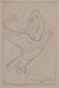 Ceyte se pokouší dosáhnout slunce (tužka) od John Duncan