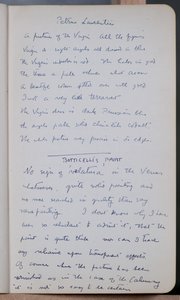 Kniha skic obsahující 60 skic a ilustrací, spisy o temperové barvě a umělci včetně Botticelliho od John Duncan