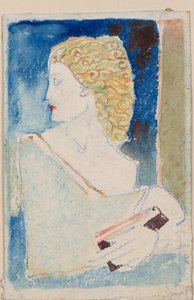 Bez názvu [Klasická figurka] (akvarel) od John Duncan