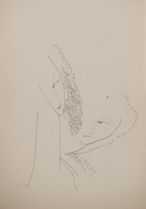 Bez názvu [Dvě tváře] (tužka) od John Duncan