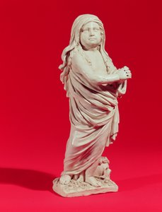 Lydia Dwight Resurrected, 1674 (lamelově glazovaná kamenina) od John Dwight