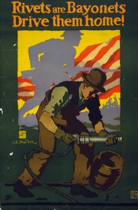 "Nýty jsou bajonety, zažeň je domů!" od John E. Sheridan