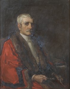 Portrét konšela George Harkuse J.P.