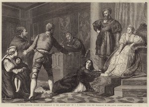 Židova dcera obviněná z čarodějnictví ve středověku od John Evan Hodgson