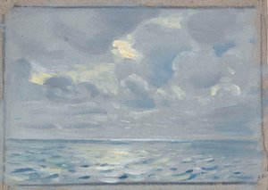 Mořská krajina, konec 19. století až polovina 20. století (malba) od John Everett