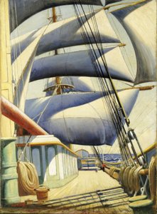Pohled na Endymion za dobrého počasí. Olej na plátně, Herbert Barnard John Everett (1876-1949) od John Everett