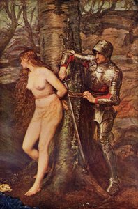 Potulný rytíř – postava z rytířské romantické literatury, ilustrace z románu 