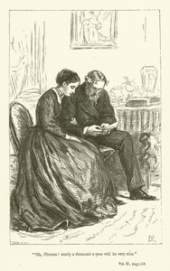 Ilustrace pro Phinease Finna od Anthony Trollope od John Everett Millais