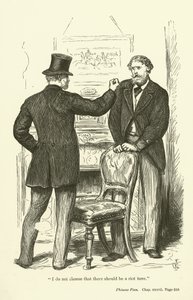 Ilustrace pro Phinease Finna od Anthony Trollope od John Everett Millais