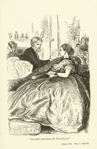 Ilustrace k románu Phineas Finn od Anthonyho Trollopea od John Everett Millais