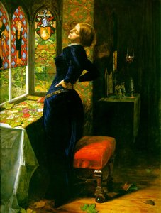 Mariana na hradě Moated Grange od John Everett Millais