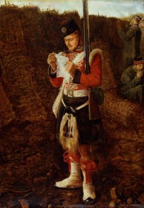 Zprávy z domova od John Everett Millais