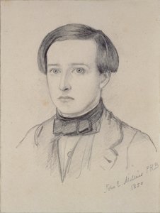 Portrét Charlese Allstona Collinse, 1850 od John Everett Millais