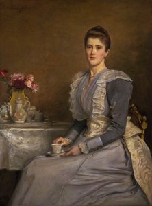 Portrét paní Joseph Chamberlain (1864-1957) od John Everett Millais